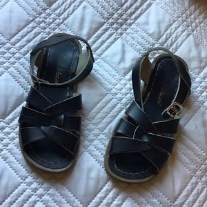 Salt water Stylish Black Kids Sandals